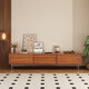 Oppein TV Cabinet Living Room 2025 New Floor Storage Storage Cabinet Integrated Medium Style Furniture Small Apartment TV Cabinet Red Cherry 80-40-1278 Five Dock Side Cabinet