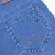 Dirección simple de primavera y verano Jeans estiramientos de manzana delgada para hombres Velvet casual suelto de mediana edad Reta Recta Recta Autumn Entoño Grueso Estilo grueso 5155-1 Azul de zafiro sin terciopelo.