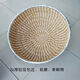 
Large iron pot straw woven pot lid steamed pot lid hand-woven high reed grass lid steamed bun straw hat lid household iron pot stewed outer diameter 7374 cm edge wrap