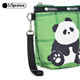 Lessportsacs neue trendige Trendserie niedliche gedruckte kleine Münzbrieftasche Kupplung für Mädchen Geschenk Panda Baby
