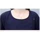 
XAE luxury high-end brand short-sleeved dress for women 2025 summer new round neck loose and fashionable age-reducing slimming skirt gray XL 125-135Jin [Jin equals 0.5 kg]