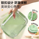 Listado Lugar de vidrio Luncher de microondas El oficial estudiantil especial de calefacción de microondas trae una lonchera y una caja de frescura a una caja de vegetales separada y sellada. Modelo principalmente recomendado [Matcha Green] Da Chang Sandi-1050m