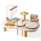 Children's early education training music table wooden Orff percussion instrument baby educational toy interest game table music table