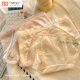 
Modal 4-pair French satin sexy lace mesh underwear for girls 2025 new summer thin women's briefs Y3883-Pink M suitable for 80-100Jin [Jin equals 0.5 kg]