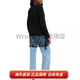 Coach (Coach) FW24 Solid Color Letter gedruckt runden Hals langärmeliger Pullover für Frauen schwarz Schwarz S