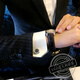 
Hengyuanxiang Crystal Cluster Cufflinks Men's Fashion Light Luxury Customized French Shirt Cuff Stud High Silver Black Crystal Cuffs Cufflinks