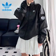 Adidas Clover Coat Men and Women Summer Standing Collar Cardigan Woven Windproof Casual Clothes Men's Top Sports Jacket JL8396/ S