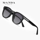 Ray.Ben (Ray.Ben) Nuevas gafas de sol polarizadas europeas y estadounidenses igual que hombres y mujeres, gafas de sol de moda, protector solar moderno, mismo estilo que el centro comercial, té profundo brillante C695-P242 49-23-143