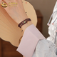 China Gold (CHINA GOLD) Silver Garnet Bracelet Women's Hetian Jade Transport Bead Bracelet Valentine's Day Birthday Gift to My Girlfriend Silver Garnet Hetian Jade Bracelet