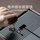 Shangyanfang ebony solid wood simple tea tray tea tray water storage household bakelite light luxury high-end atmospheric small dry tea table