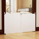 
LDVEP door pet fence on the floor indoor home dog and cat special L-type free combination simple heightened isolation baffle milky white 15272cm (3 pieces)