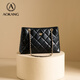 Aokang women's bag 2025 new trendy large capacity diamond armpit bag light luxury crossbody shoulder bag birthday gift for girlfriend wife