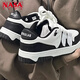 
NASA XVVX board shoes for boys ins super hot Hong Kong style niche couple sports and casual shoes new trends and versatile skateboard men's shoes 6630-white and green 41 (recommended by the store manager)