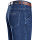 Jiumuwang men's pants expert summer thin men's jeans business loose straight casual pants cotton jeans middle-aged large size trousers men 3892 medium blue 30