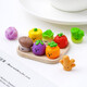
GUYES mini cute cartoon vegetable system computer desktop Chinese workstation office desk small ornaments decorations Mengzi vegetables set 11