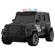 Zhouke remote control police car large toy children's car Mercedes Benz large car special public security off-road vehicle small car boy's electric car remote control light off-road vehicle black off-road vehicle