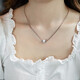 Armani genuine light luxury niche small waist transfer bead necklace clavicle chain high-end exquisite temperament gift for girlfriend EGS2828221 white small waist