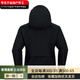 凯乐石（KAILAS）KAILAS 纯色运动户外登山防风防泼连帽软壳夹克外套 女 玄青黑 XS
