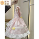 Bang Eve Pink Carrot Style Lolita Princess Dress Baby Bow Princess Style Puff Skirt Western Style Girls Dress Main Picture Style 90 Recommended Height 70-80cm