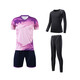 Xu Qixing Children's Football Suit en jeu d'automne et hiver en hiver Fourniture de l'équipe primaire Équipe d'étudiants de la compétition Équipe de formation en compétition YL-9215 Black (set quatre pièces) Les 20 tailles pour enfants (100-120cm40-60jin [Jin est égal à 0,5 kg]))
