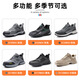 
New wear-resistant electrician shoes plastic bag toe anti-smash and anti-puncture safety shoes manufacturer men's four-season 10KV insulated shoes wholesale LB1105YKV-insulated 10KV 36