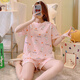 Arctic velvet pajamas for women in the summer new style sweet and cute style casual and casual summer can wear home clothes suit 1049 Rabbit M [Suggested 80-100Jin [Jin equals 0.5 kg]]