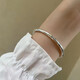 Pt950 platinum baby's breath push-pull bracelet platinum fashion live ring bracelet Mid-Autumn Festival gift gold store same style 4.72g platinum silver-covered baby's breath push-pull bracelet