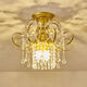 Chandeliers en cristal européen Corridor de lumière Corridor Balcon Light Entrée Lumière Valette de plafond Crystal Light 1W 9885B Modèle
