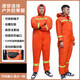 In winter, minus 40 degrees cold-proof clothing, one-piece cold-proof and anti-freeze clothing, low-temperature cotton clothing, overalls, thickened coat, fishing clothing, navy blue one-piece cotton clothing XXL