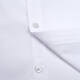 Haipaihaoyu Shirt à manches longues Molie Business Forme Formelle sans repasser Couleur solide de mariage Solide Mend Men's Wedding Top White CS3012 White L (170) [Recommandé 116-125jin [Jin est égal à 0,5 kg]]]