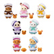森贝儿家族（Sylvanian families）厨师7宝套装 过家家女孩玩具玩偶套装