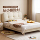 LINSY KIDS Lin's children's bed boys and girls single bed small apartment bedroom princess bed 1.35*2 meters PC368-A