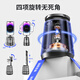 SHUOTU [AI FACE Suivi] Selfie Stick Gimbal Follower Artefact Broadcast Équipement complet Ensemble complet d'équipement de prise de vue en rotation à 360 degrés entièrement automatique