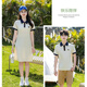 Little Bear Elf (xiaoxiongjingling) parent-child wear mother-daughter dress short-sleeved shorts suit sister and brother 2026 summer new family of three or four polo shirts men's single top/women's dress 45 mother size M (recommended weight 95-105 Jin Jin equals 0.5 kg)