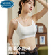 
Palanto innocent cotton and beautiful back sports lingerie for women with small breasts gathering bra 2025 new anti-sagging strap suspender vest black comfortable and easy to wear high-end M (70-90Jin [Jin equals 0.5 kg]) vacancy subsidy model counter same style