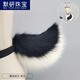 Moyan (MOYAN) Internet celebrity cos props cartoon show performance simulation animal ears rabbit headdress Gongsun Li rabbit ears headband KC accessories Elk rabbit tail-white