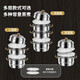 Shangchao same type stainless steel thickened steamer multi-layer large-capacity steamer pot household steamer steamer steamed buns steamed fish four-layer steamer 40cm