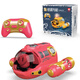 Sawang Deutsches Spray -Motorboot Twin Propeller Fernbedienungs -U -Boot Elektromodellmodell für Kinderspielzeug im Wasserladung [gelb] Spray Fernbedienungsmotorboot mit Lichtern zum Spielen [drei Sätze Batterien + 2 Ladungskabel] 40% Auswahl