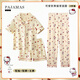 
Superficial Japanese ins cartoon cute crayon Shin-shiba pajamas for women in summer new printed shorts shorts home clothing set KK-14101 [short sleeve] three-piece set M 80-95Jin [Jin equals 0.5 kg]