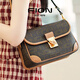 Fion Classic Presbyterian Lock Pequeño bolso cuadrado Bolso para mujeres 2025 Baguette Bag One-Ho-Ho-Ho-Ho-Hohor Crossbody Bols