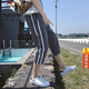 Woodpecker offiziell 2025 Sommer neue Shorts Herrenhosen koreanischer Stil Lose Slim Casual Reithote mittlerer Wäsche Harren Hosen 759 Schwarz XL 110125Jin [Jin entspricht 0,5 kg]