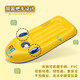 Oein aufblasbares Boot Kajak Kinder Surfbrett Wasser schwimmend Spielzeug mit Wasserschwimmringausrüstung Swimmingpool Kajak ABC Doppelte Airbag extra Dicke + Luftpumpe 119*58 cm [doppelseitige Griffe mit großen Auftriebssicherheit Doppel-Airbags]