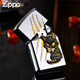 Zippo Zhibao Leichter Stempel Zpoo Windproof Zoop Black Bellied Little Black Cat [eigenständig ölfrei] Dy9902TZ