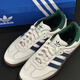 Adidas samba og deutsche Trainingschuhe Frauen New Green und Blue Casual Schuhe IH4882 White IH4882 () 41