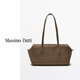 Massimo Dutti Summer New Product 2025 Women's Accessories Casual Simple Suede Postal Package 06946605 Light Brown