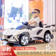 Children's electric car four-wheel car can sit on a person remote control car child baby toy rocking car elegant silver dual drive + leather seat + wheel light + 12V10 + drift