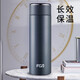 Fuguang high-end thermos cup for men and women 316 stainless steel student portable tea making large capacity water cup New Year gift customization purple 450ml 316 liner