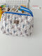 SANQUHU OUTLET SORGE Rangement de vêtements Baby Clothes Bottelted Mother Cart Sac de maquillage Sac de maquillage Blue Fair