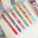 Chendu One Piece Nueva Caja ciega Pen Cartoon Creative Cartoon Cute Ins High-High Value Press Pen en neutral Rápido Ben Pen de agua negra seca 0 X-6189 Naruto Being Box Pen aleatorio 6 0.5 mm x Single