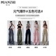 Cotton-Zhibian Silk Quick-Drying Workwear Casual Pants for Women Summer Thin 2025 New Loose Wide Legs Small Sport Pants D02 Gray [High Quality 21.5] XL 115-130Jin [Jin equals 0.5 kg]
